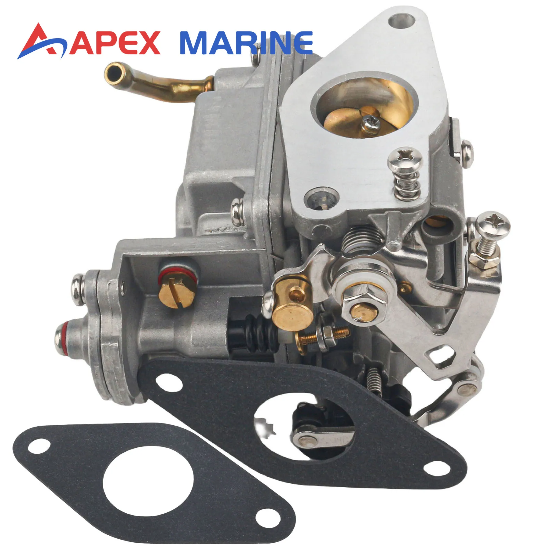 3DP-03100-2 المكربن عاصي مع طوقا لمحرك Tohatsu Nissan الخارجي 4-السكتة الدماغية MFS NSF 8 9.8 HP يستبدل 3V1-03100-2