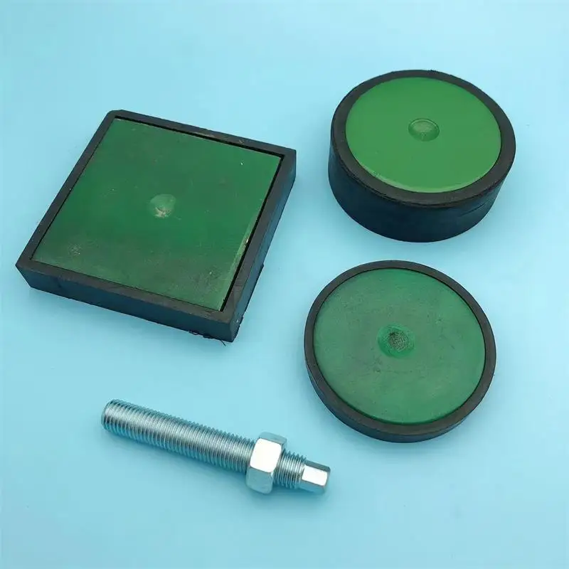 Computer Embroidery Machine Accessories Iron Plus Rubber Anti-Vibration Pad Table Plate Screw Crash Pad Machine Foot Pad Foot El