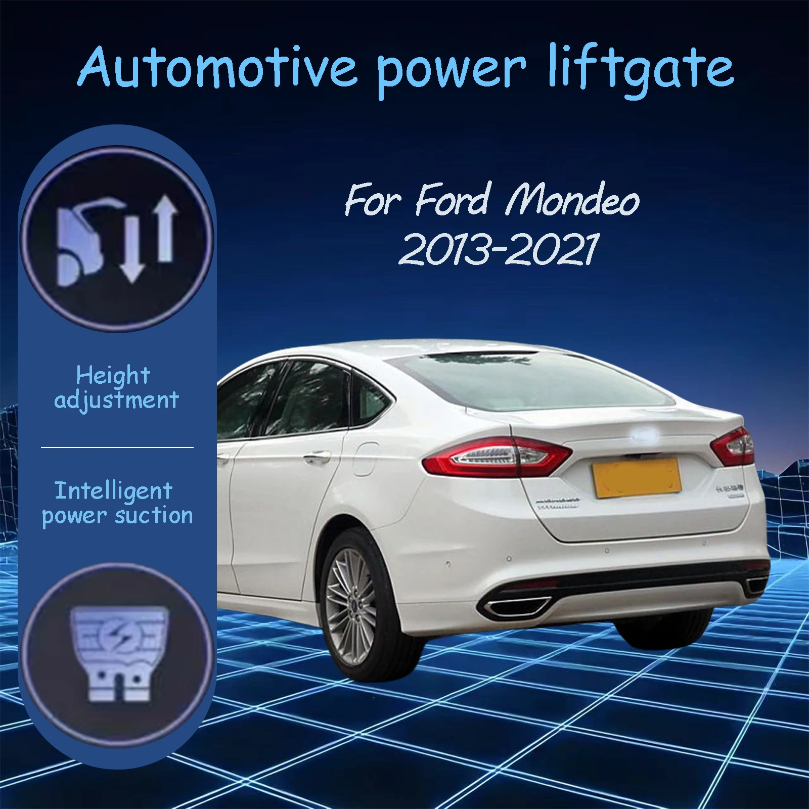 

For Ford Mondeo 2013-2021 Electric tailgate automatic suction locks suitable Trunk modification system