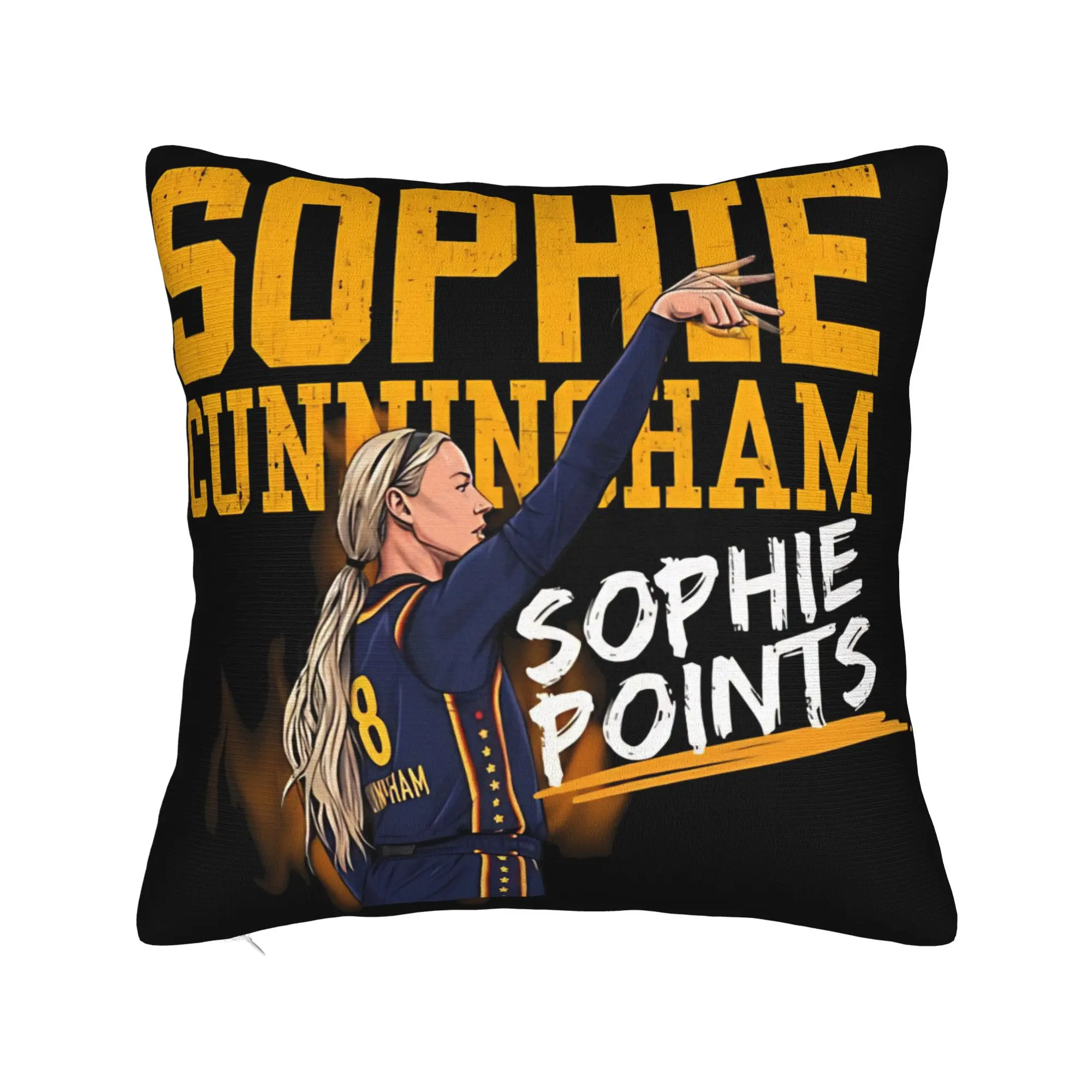 Decorative Pillow Covers Sophie Cunningham Point Accessories Home  Pillow Case Cover Square Multiple Sizes