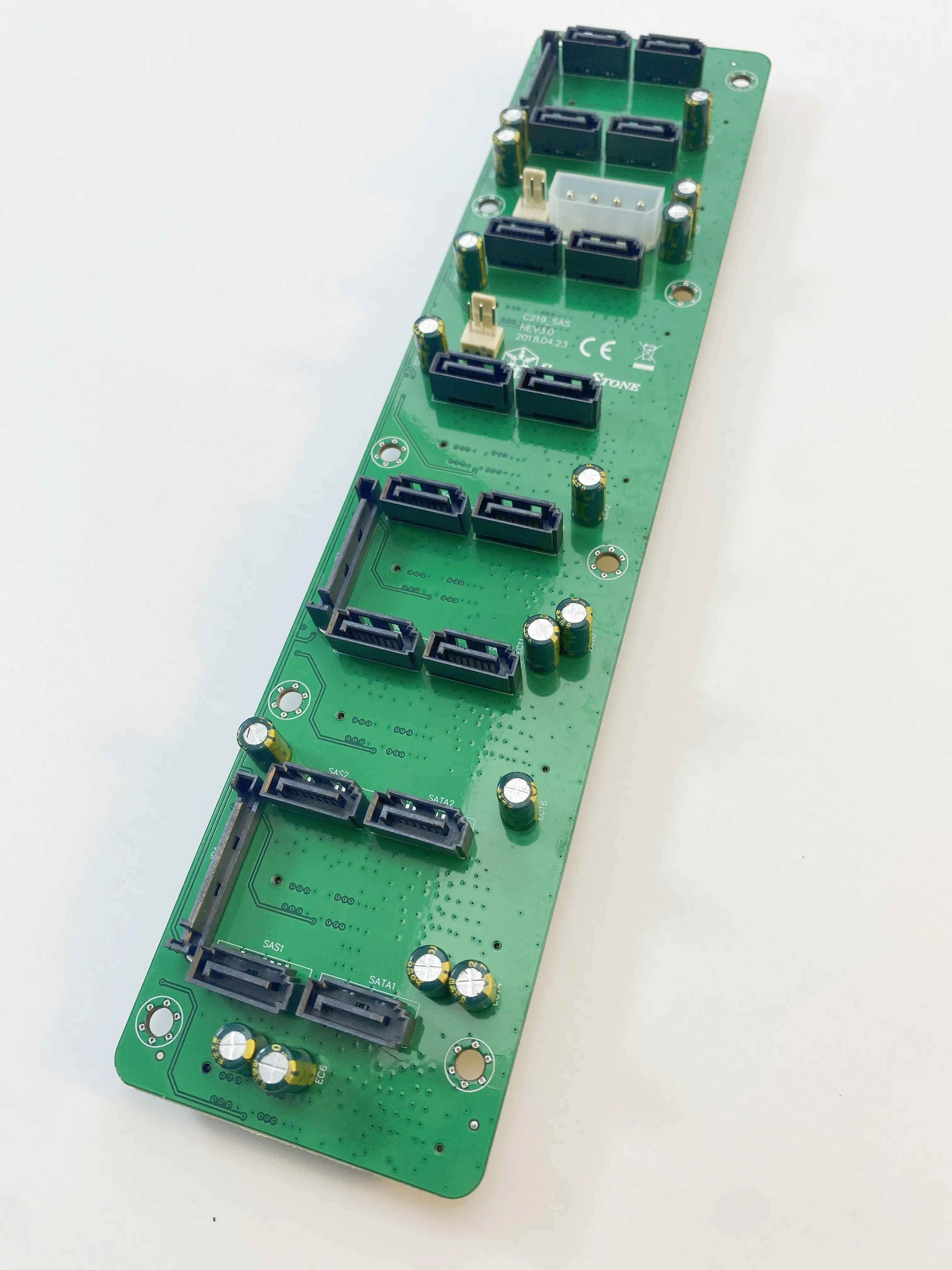 High Quality Server Backplane Circuit Board 8 SAS 7+7+15Pin HDD Adapter Motherboard Connectors for Computer Component Expansion