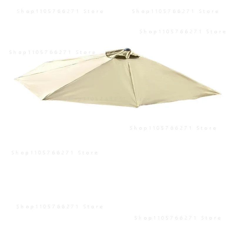 Replaceable Cloth for Parasol Outdoor Garden Banana Umbrella Top Cloth without Holder Sunshade Cloth for 2.5m 5 Ribs