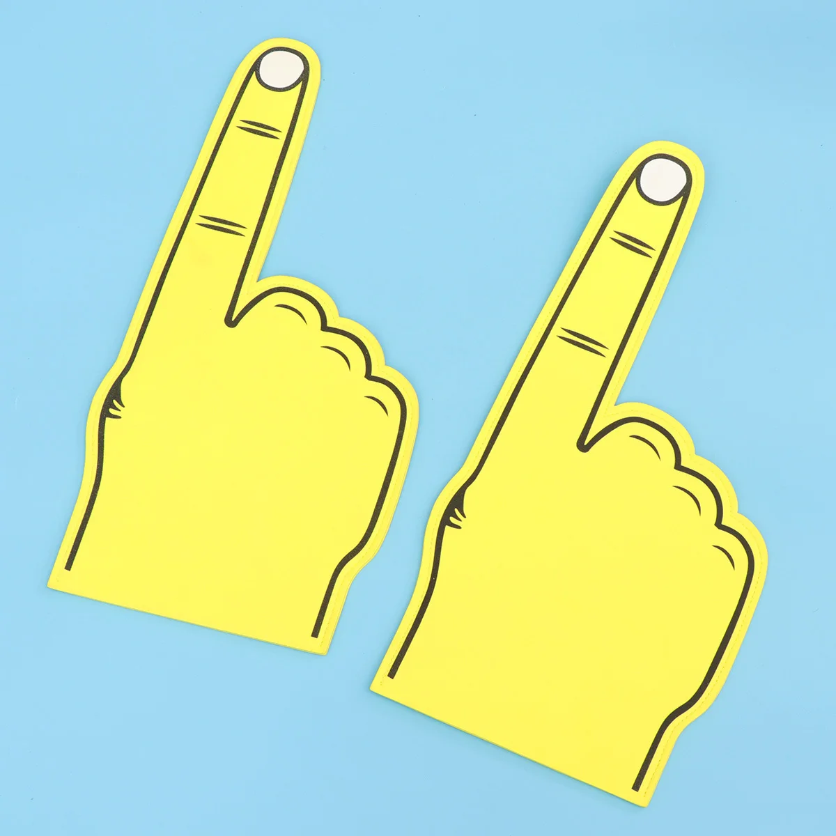 

3Pcs Large Cheer Up Gesture Slap Gloves Eva Hand Props for Concert Fans Party Carnival Beach Adults Costume Accessory