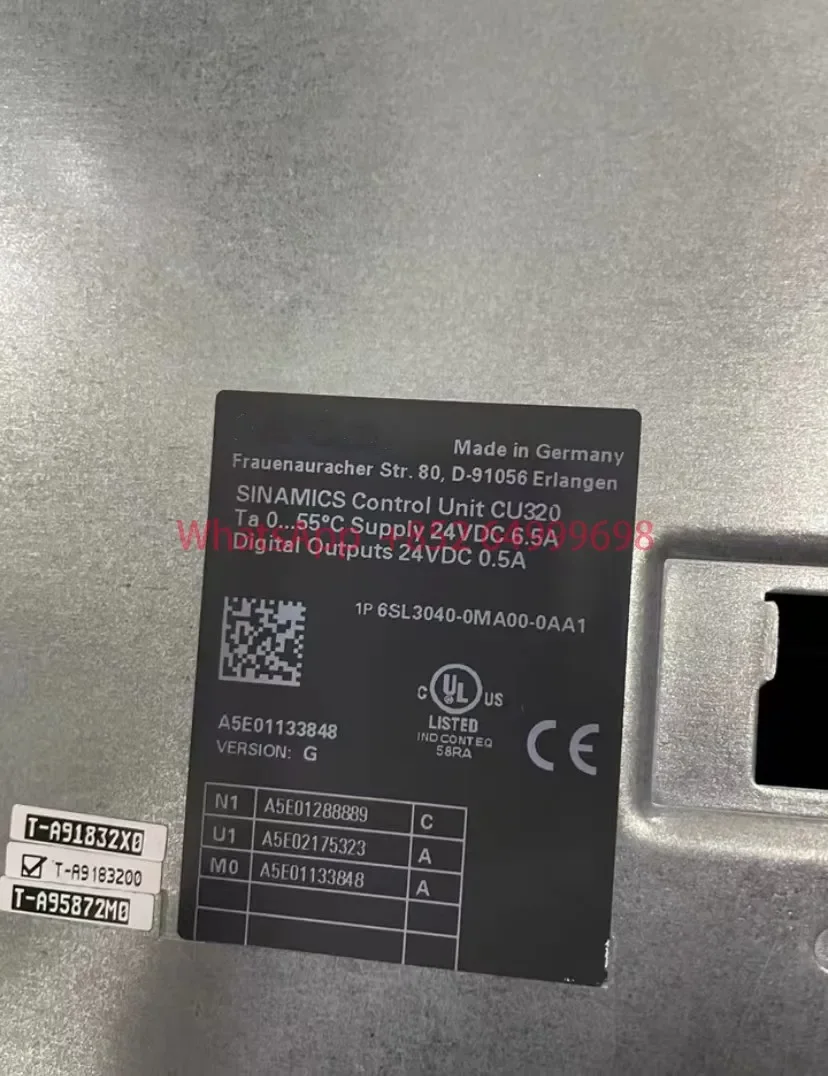 6SL3040-0MA00-0AA1 Plc Module CU320   6SL3040 0MA00 0AA1