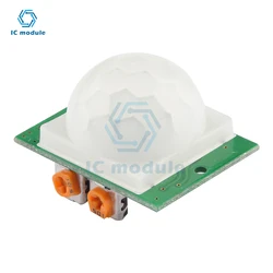 HC-SR501 HC SR501 Human Body Infrared Sensor Module PIR Motion Sensor Module Security Motion Switch Board 3-30V 5V 12V 24V