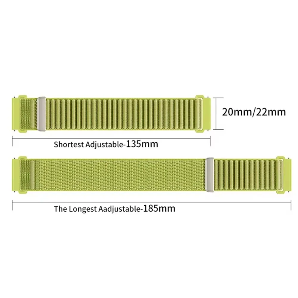 18/20/22mm Nylon Strap For OPPO Watch S-X3-X3 Mini-X2 Mini Oneplus Watch 3 43mm Correa Band For Garmin Forerunner 170 70 970 570