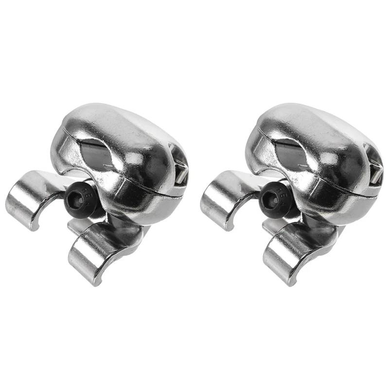

2X Drum Holder Cymbal Arm Snare Drum Metal Part Rack Tube Boom Attachment Instrument Rod Clamp Clip