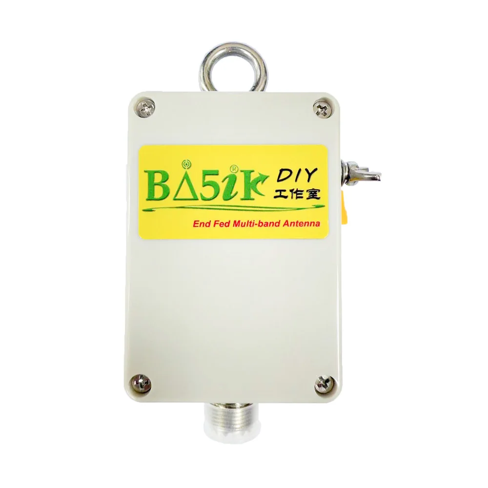 終了したアンテナ49:1 balun,短いウェーブのかかったアンテナ,4バンドの実行済みアンテナ