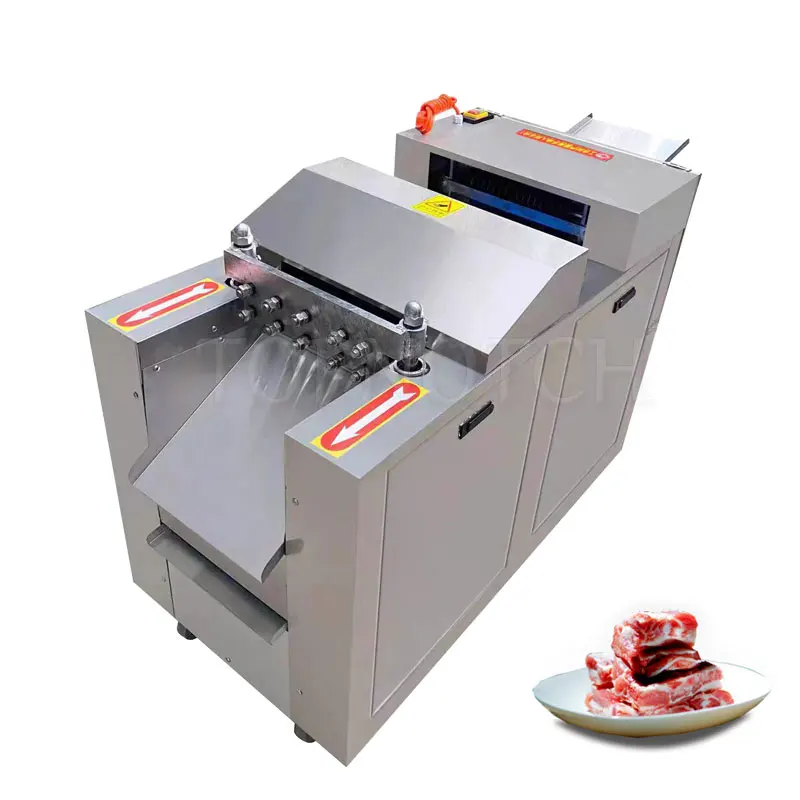 

Frozen Beef Cutter Automatic Chicken Cutting Machine Meat Cube Cutting Machine Goat Meat Dicer Pork Meat Cutting Machine