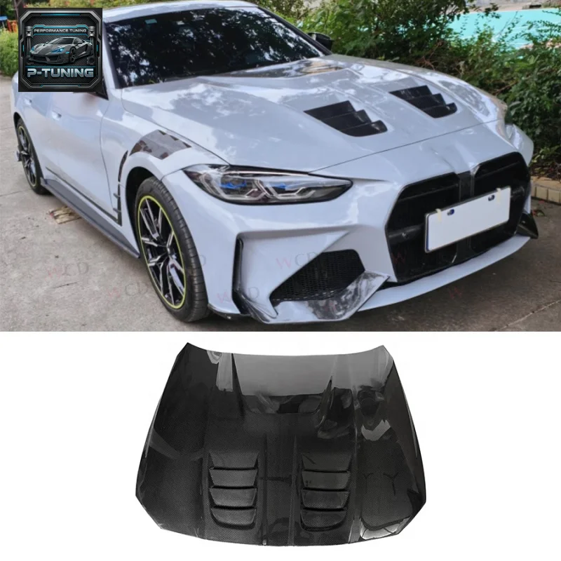 

High Quality New Carbon Fiber Engine Hood for BMW 4 Series M440I G23 G22 26 Front Hood Bonnet Cover Body Kit