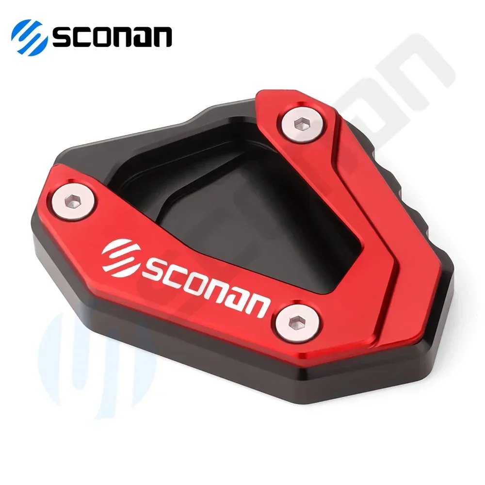 Для YAMAHA R1 R1M yzf-R1 r1 mt10 MT10 MT10SP MT-10 мотоциклетная алюминиевая опорная пластина с ЧПУ для ног, удлинитель боковой подставки, увеличитель