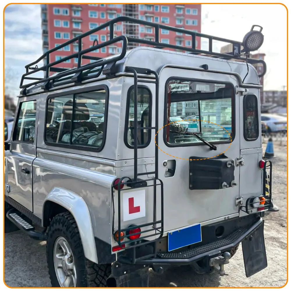 랜드로버 디펜더 1987-2016용 프론트 와이퍼 어셈블리 자동차 앞유리 액세서리 테일게이트 창문 레인 브러시