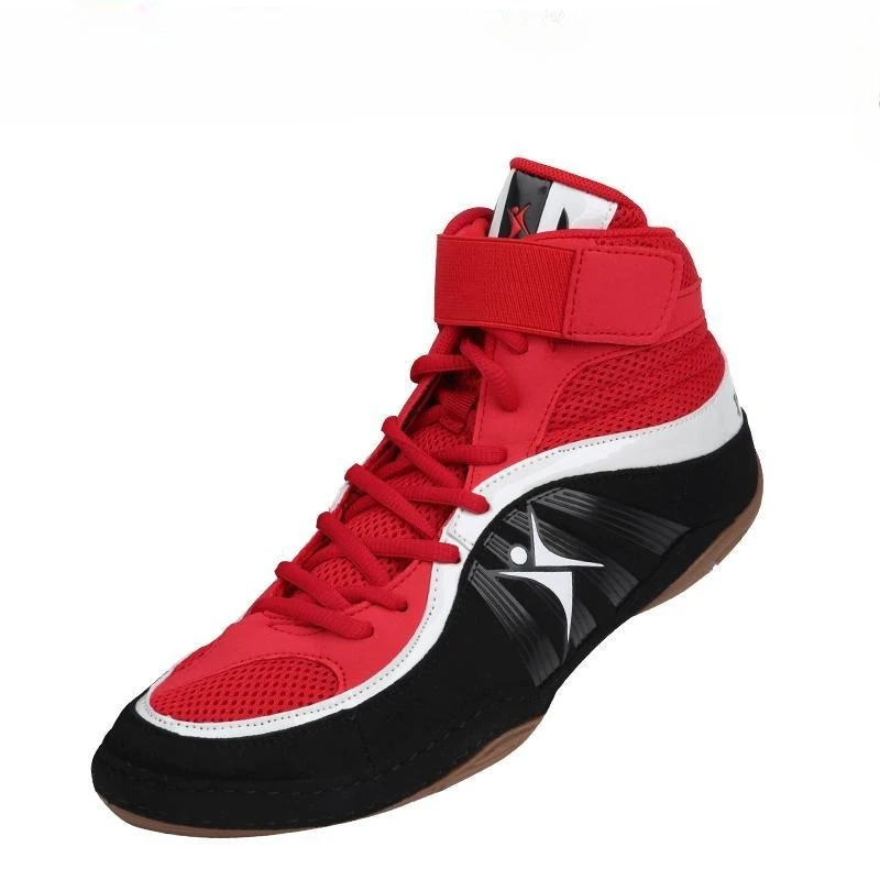 

Professional Wrestling Shoes for Men Breathable Boxing Training Shoes Shock-Absorbant Combat Sneakers Women Wrestling Footwears