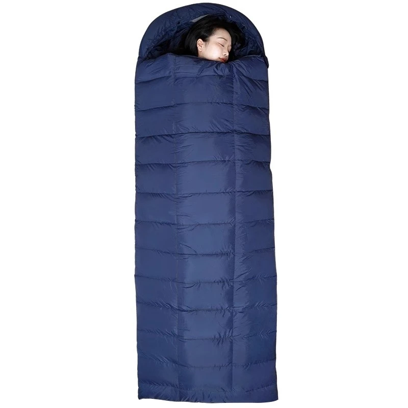 Saco de dormir extraíble y lavable para acampar al aire libre, saco de dormir para adultos a menos 30 grados
