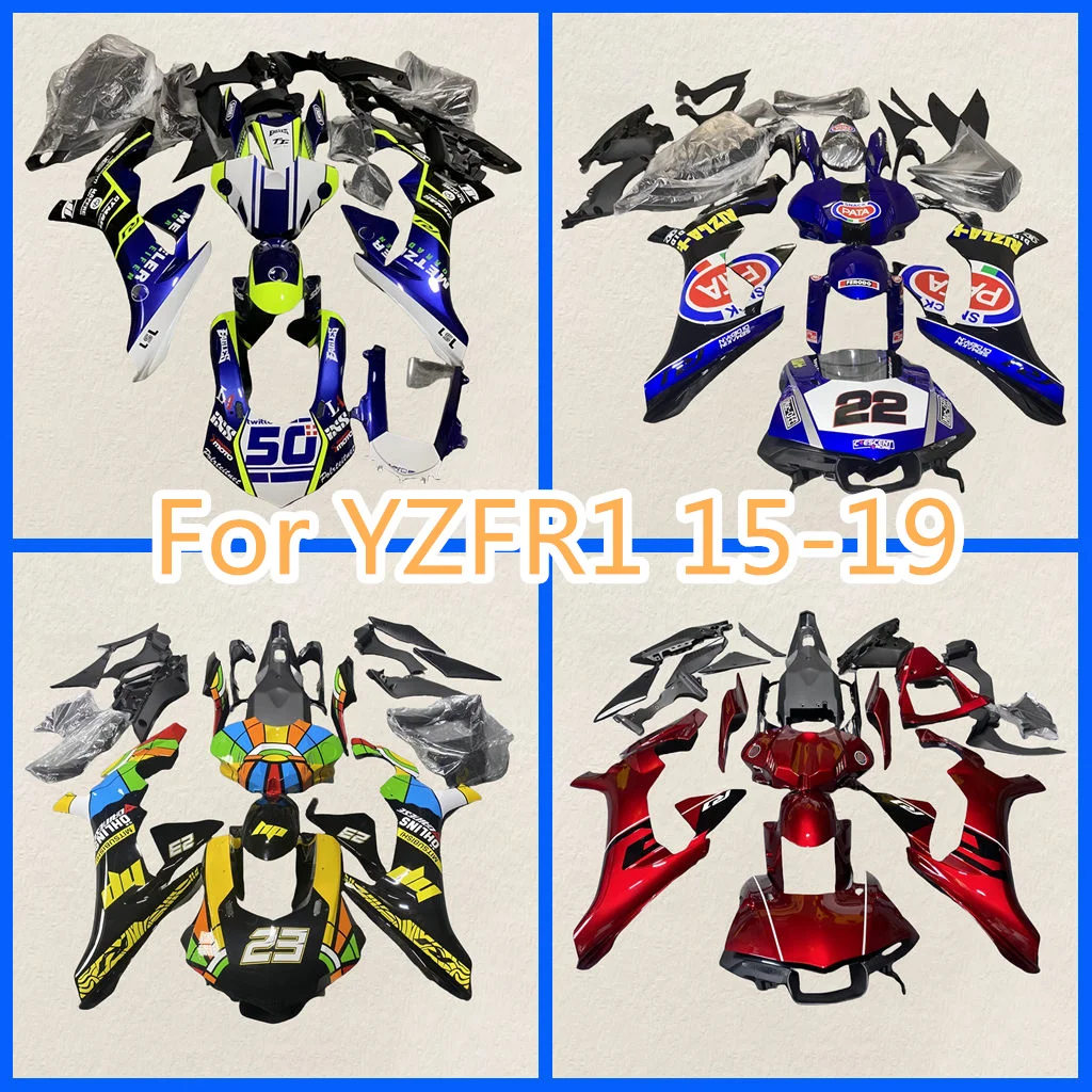 

Motorcycle Fairing Kit for YAMAHA YZF- R1 2015 2016 2017 2018 2019 YZFR1 YZF R1 YZF1000 15 16 17 18 19 Body Repair