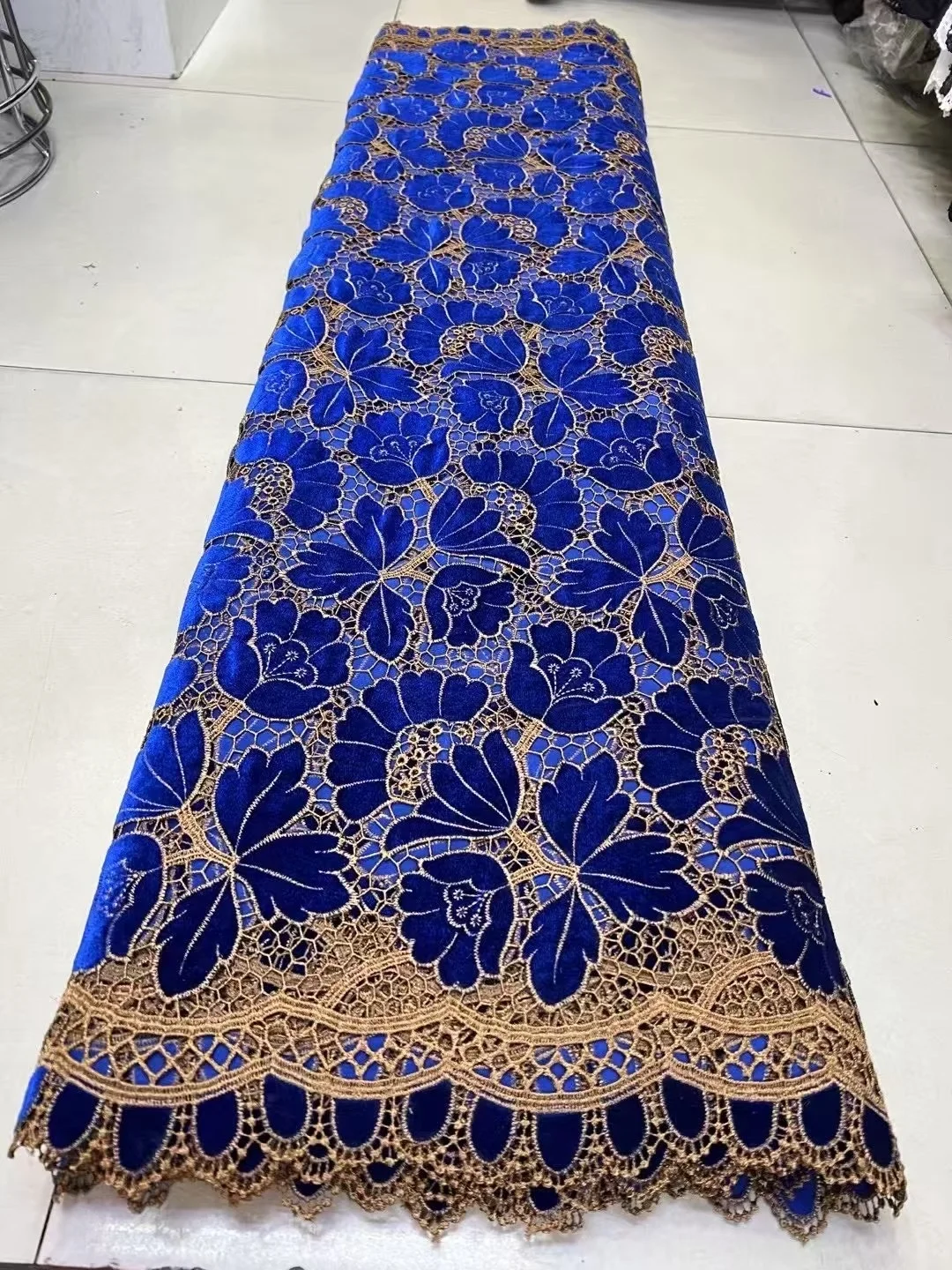 Afrika Kadife Dantel Kumaşı Ni - Velvet Fabric Embroidery incelemesi ve fiyatı