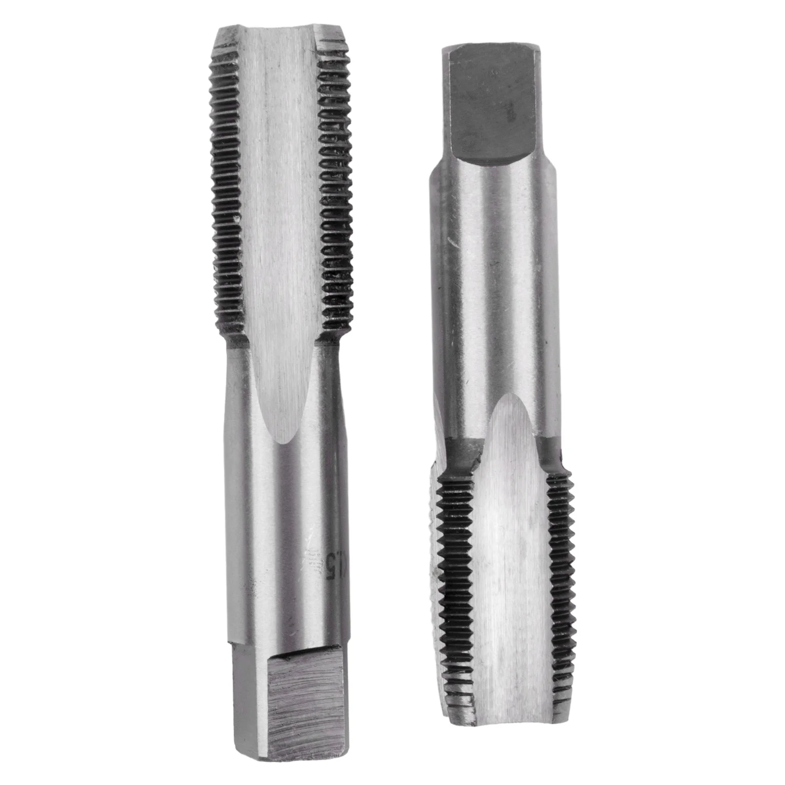 2 buah HSS 20mm * 1.5 metrik lancip & Plug Tap benang tangan kanan M20 * 1.5mm Pitch benang metrik steker mata bor alat pemotong