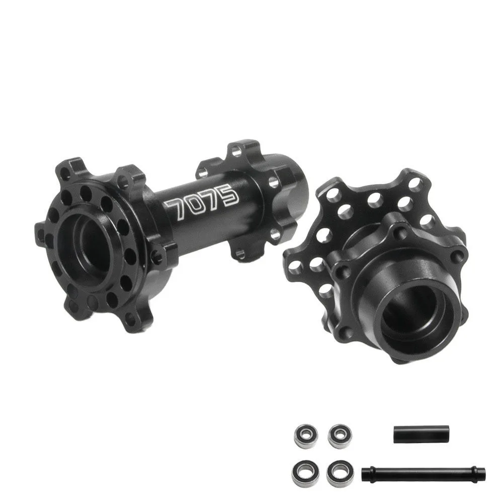 Losi 1/4 eixos de roda de liga de alumínio para losi promoto mx motocicletas de controle remoto brinquedo universal eixos traseiros dianteiros para moto