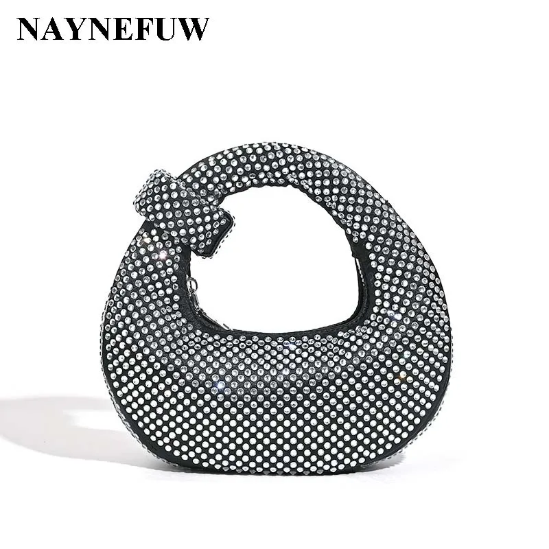 2024 Luxury New Elegant Purse Luxury Rhinestone Party Mini Bag Handbag Purse For Women