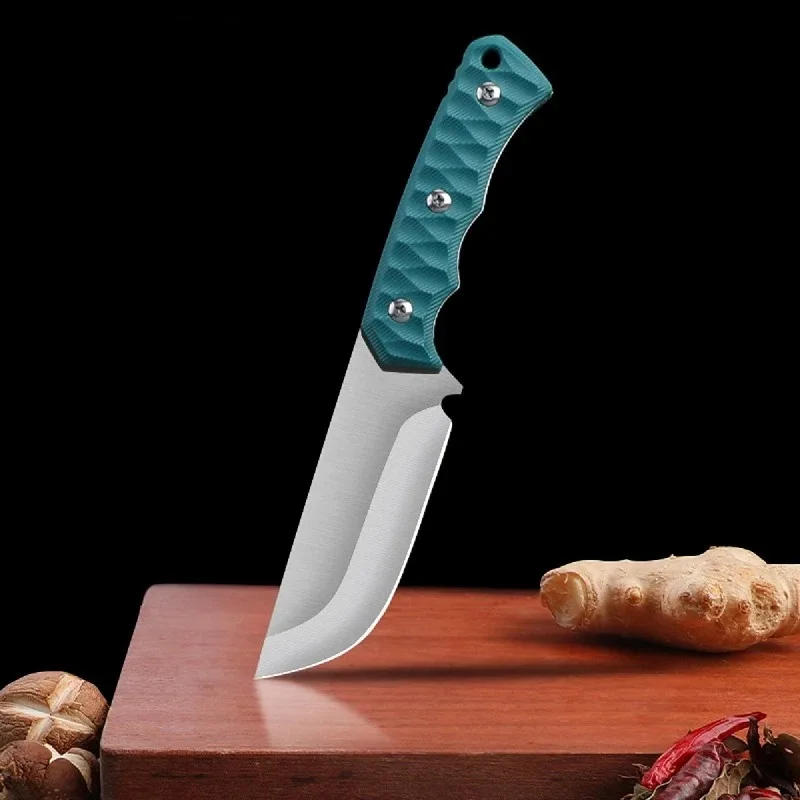 1pc fruit knife multifunctional knife, mini knife with high hardness and sharp edge, straight knife kitchen cutting knife