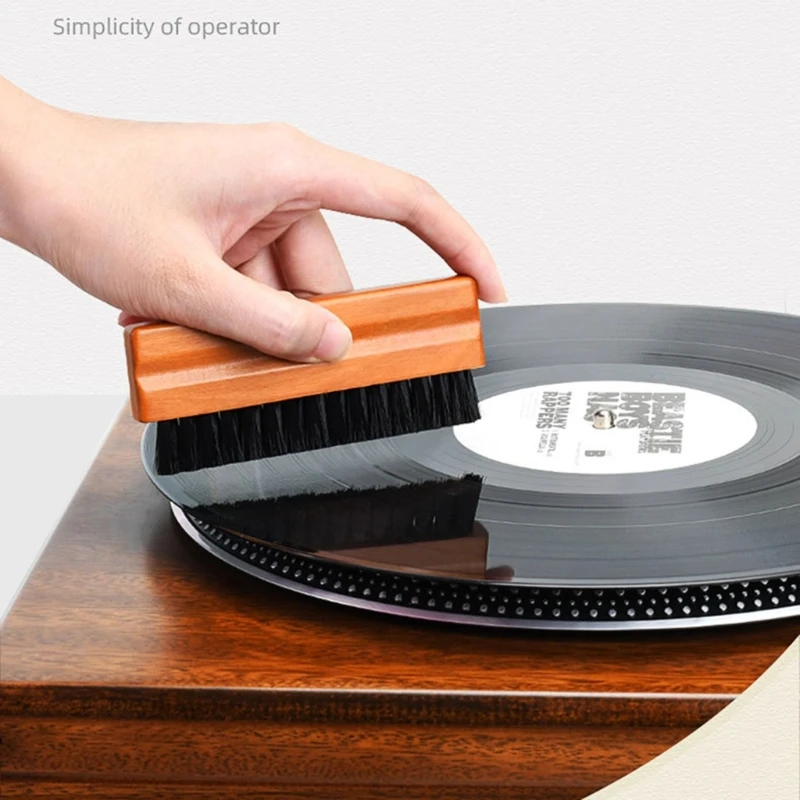 Anti Static Vinyls Record Cleaning Brush Record Needle Cleaner Reliable Record Cleaning Tool