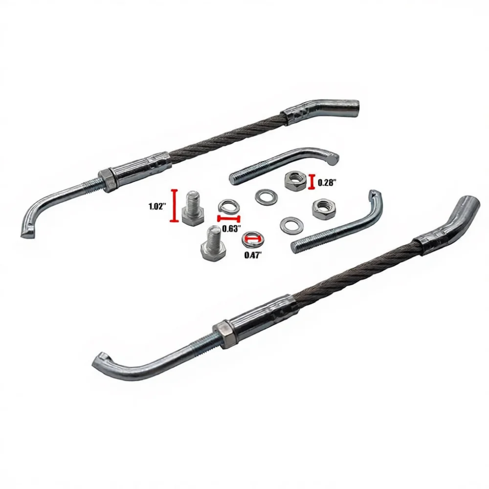 Hardened Steel Ice Scratcher Tool For Snowmobile Single Bolt Attachment Simplified Mounting Design Winter Utility