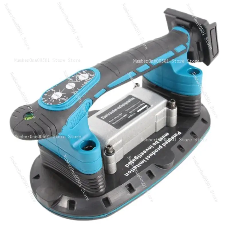 21V electric suction cup tile tiling machine, high-power floor tile wall dual-purpose tool, efficient construction