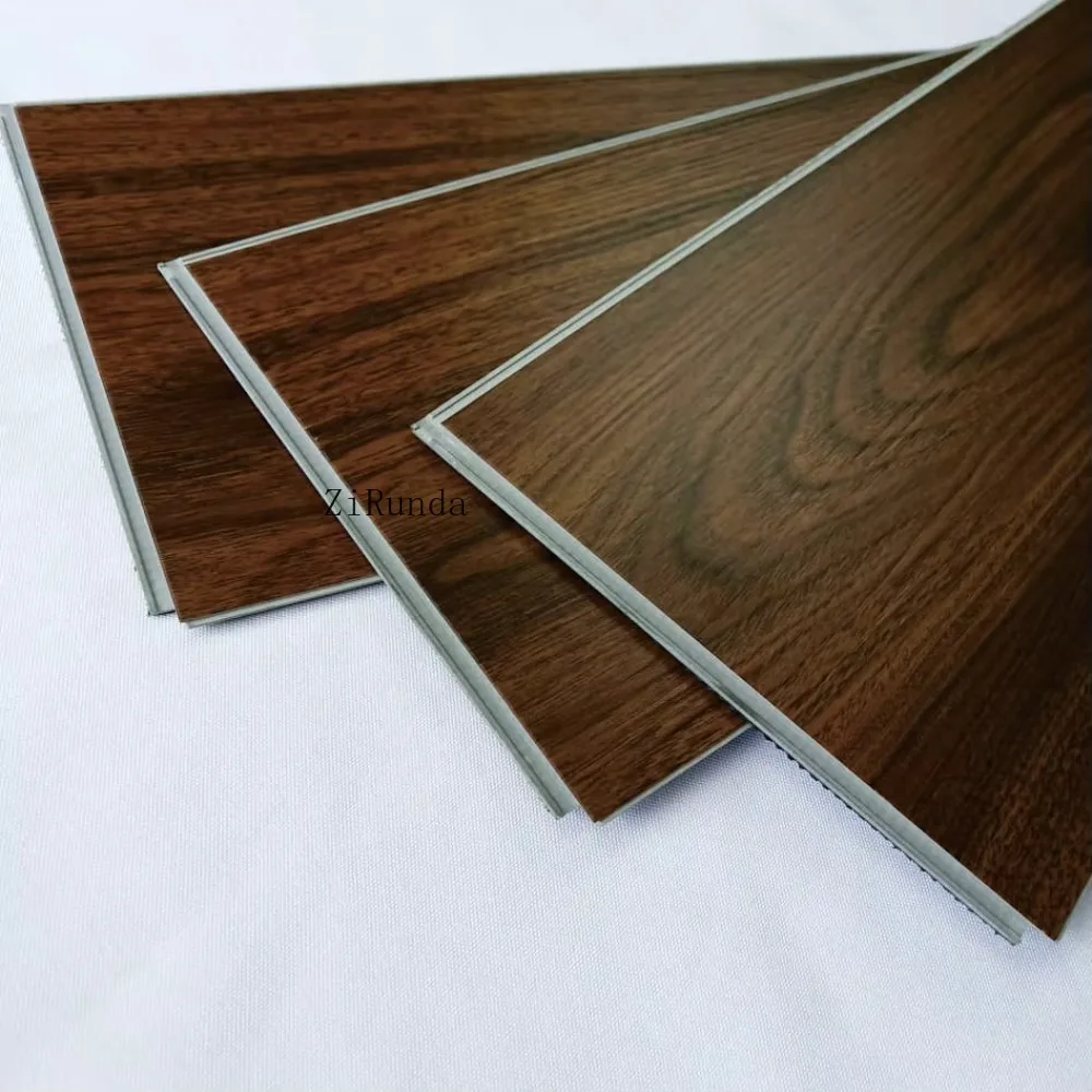 カスタマイズ版 8 x48 モダンで耐久性のあるSPCプラスチックフローリング 100%