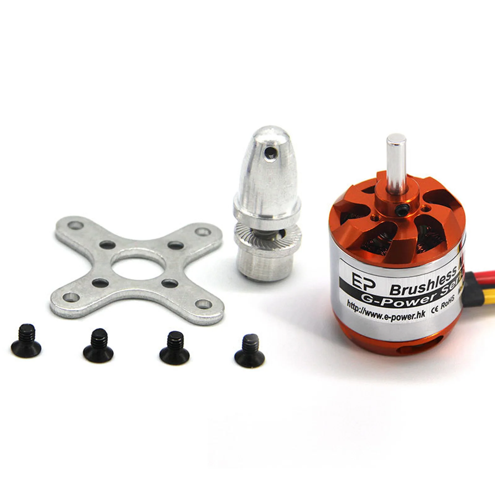 E-Power D2836-1120KV Fixed-Wing Brushless Motor 2-4S LiPo 336W Max Power 40A ESC For RC Plane
