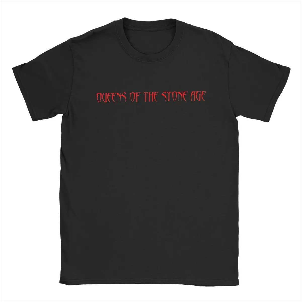 

Футболка Queen Of The Stone Age Мужская, 100% хлопок, с круглым вырезом