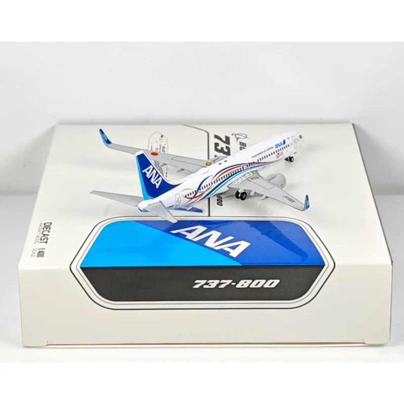 JC Wings 1/400 Scale All Nippon Airways B737-800 JA58AN Osaka World Expo Painted Alloy Aircraft Model Collectible Decorative