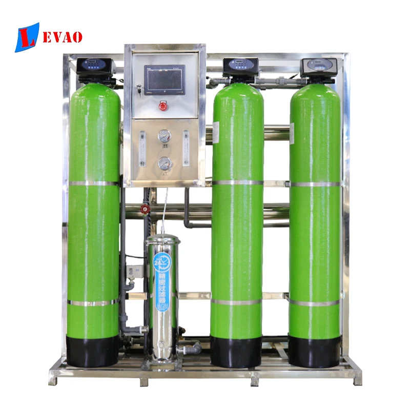sistema puro do tratamento do Ro da água da osmose reversa de 250L 500L 1000L 2000L Ro