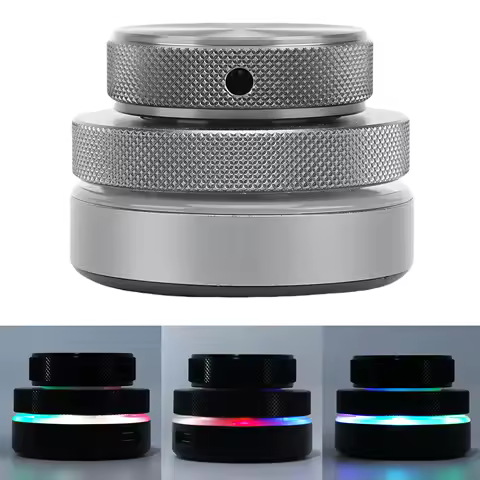 Volume Control Knob 2.4G Bluetooth USB C Wired Multimedia Controller Knob with RGB Light for Phone Tablet PC