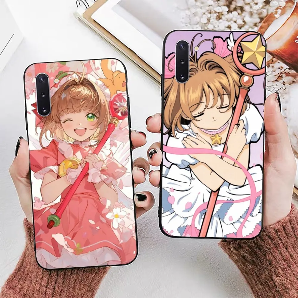 Card Captor Sakura Phone Case For Samsung Note 8 9 10 20 Pro Plus Lite M 10 11 20 30 21 31 51 A 21 22 42 02 03