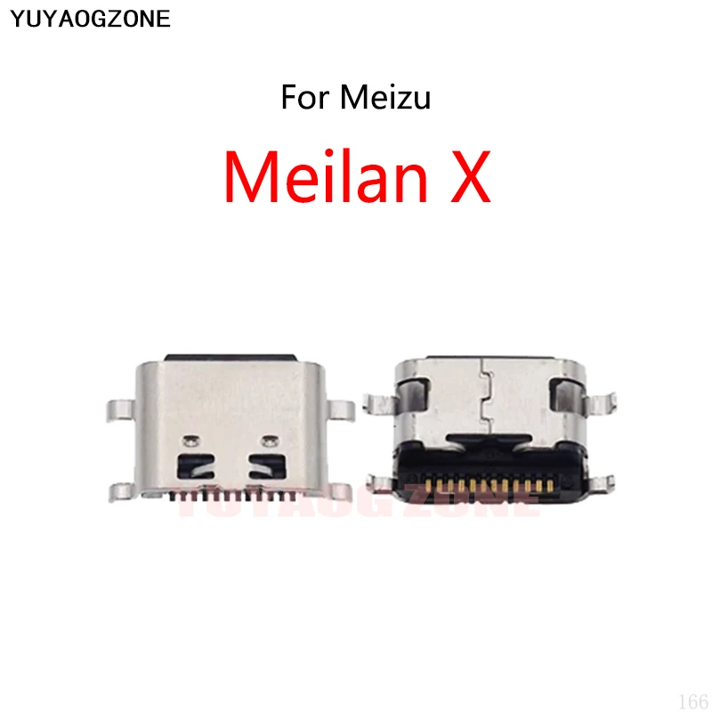 

2PCS/Lot For Meizu Meilan X USB Charging Dock Charge Socket Port Jack Plug Connector