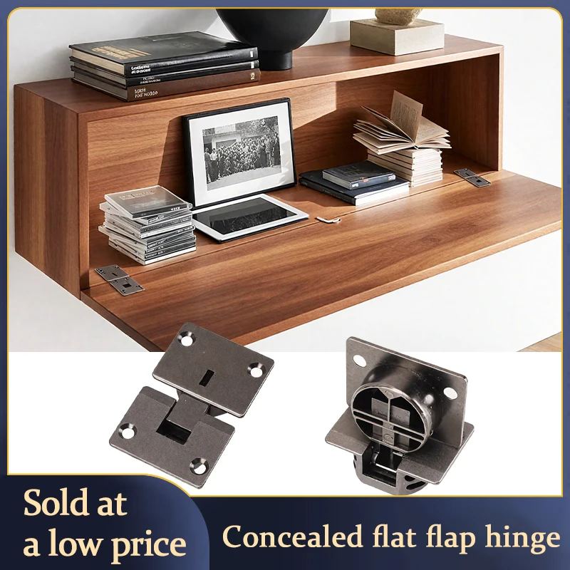 

Flat Square 90 Degree Bottom Flip Door Hidden Hinge Countertop Small Hinge Suspended Wall Cabinet Double Cup Opening Flip Hinge