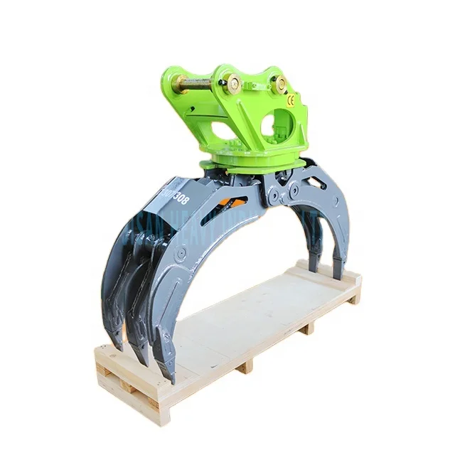 

CE Certified PC40 Mini Excavator Hydraulic Rotating Log Grapple