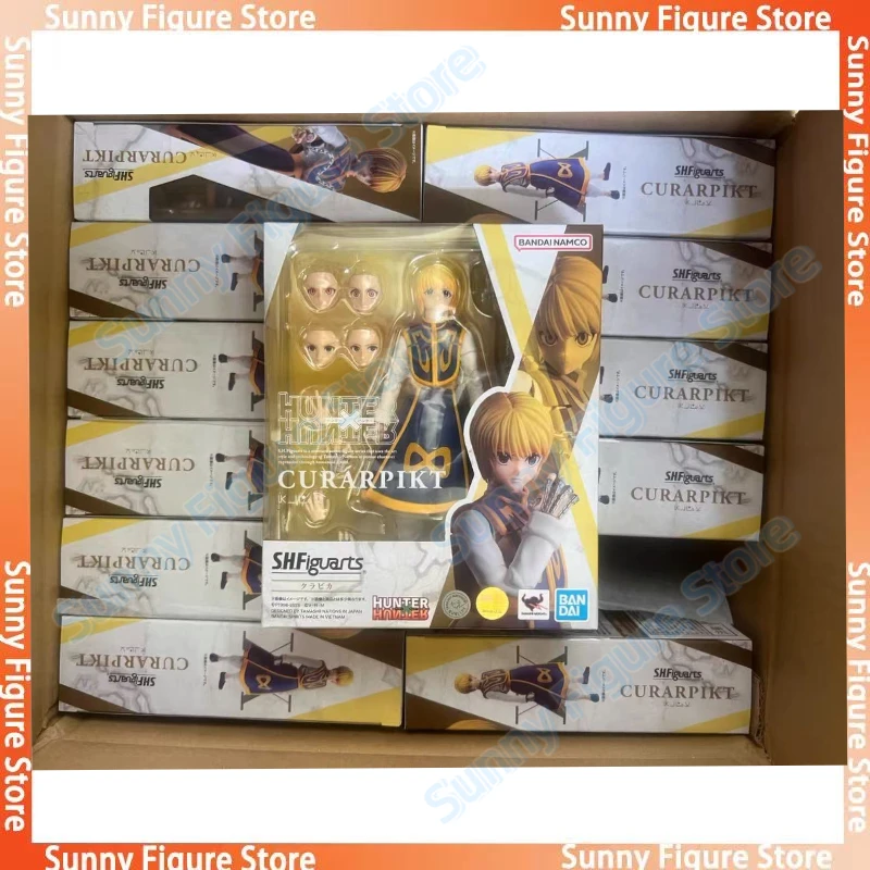 

In Stock Bandai S.H.Figuarts SHF HUNTER×HUNTER CURARPIKT Anime Action Figure Toy Gift Model Collection