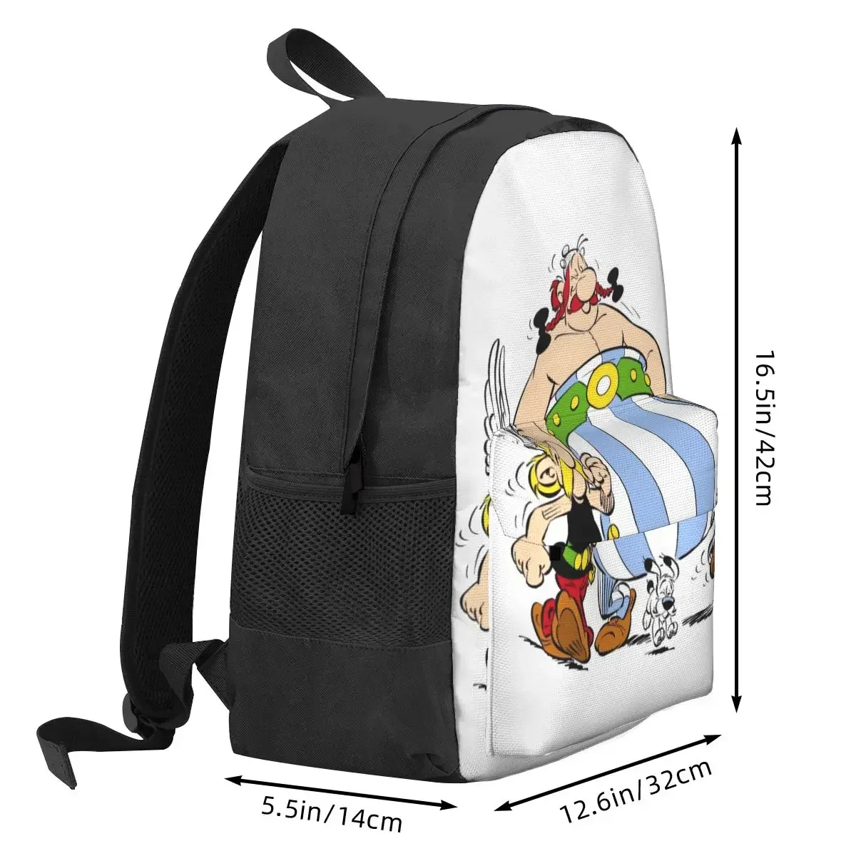 Asterix And Obelix 1 Backpacks Boys Girls Bookbag Children School Bags Cartoon Kids Rucksack Travel Rucksack Shoulder Bag