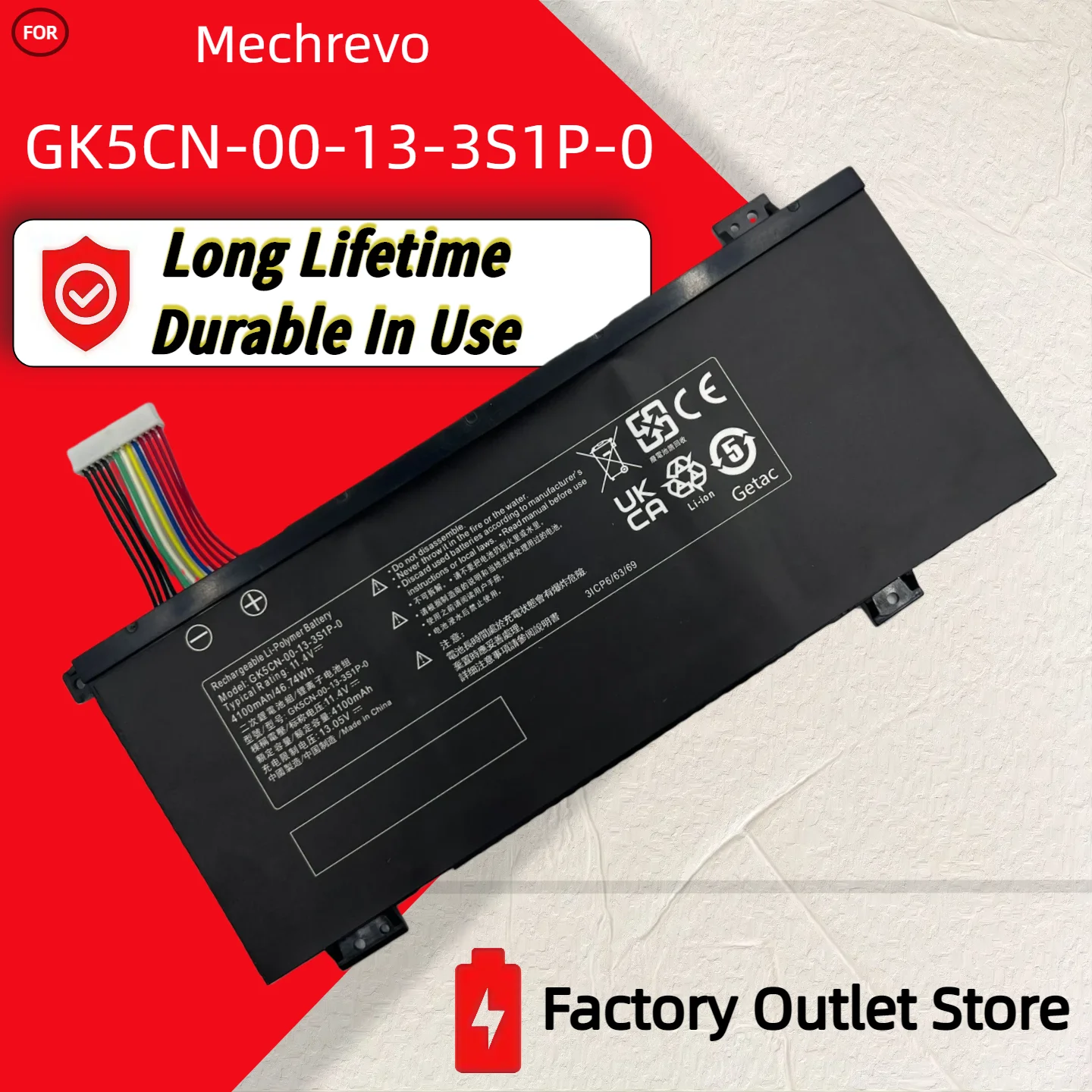 

Wholesale And Retail❗❗❗ GK5CN-00-13-3S1P-0 For MECHREVO Battery MACHENIKE F117-B Pro MACHENIKE T90 Plus GK5CN GK5CN4Z
