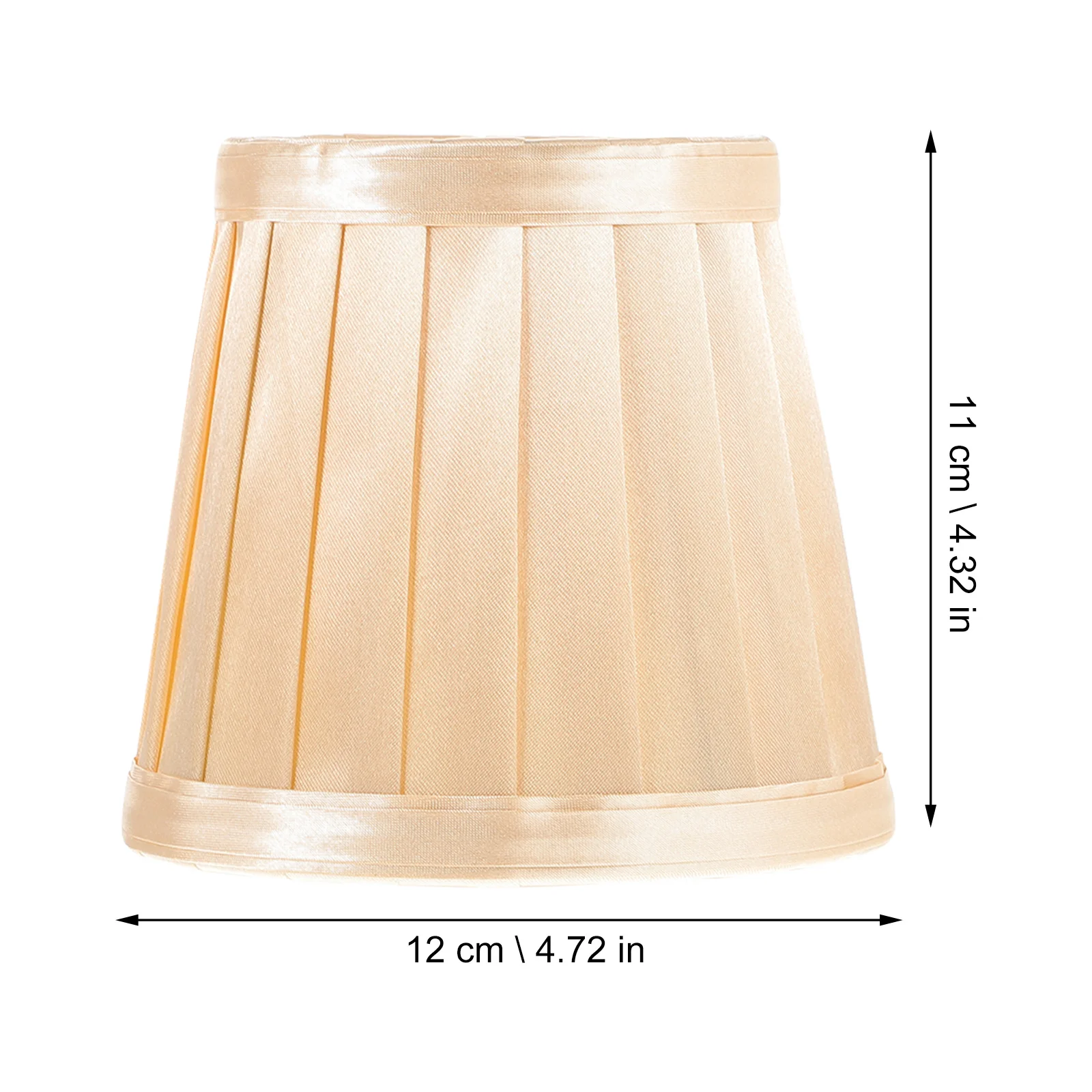 

Barrel Cloth Lampshade European Style Ceiling Lamp Cover Multifunctional Replacement Lamp Shade for Home Hotel Living