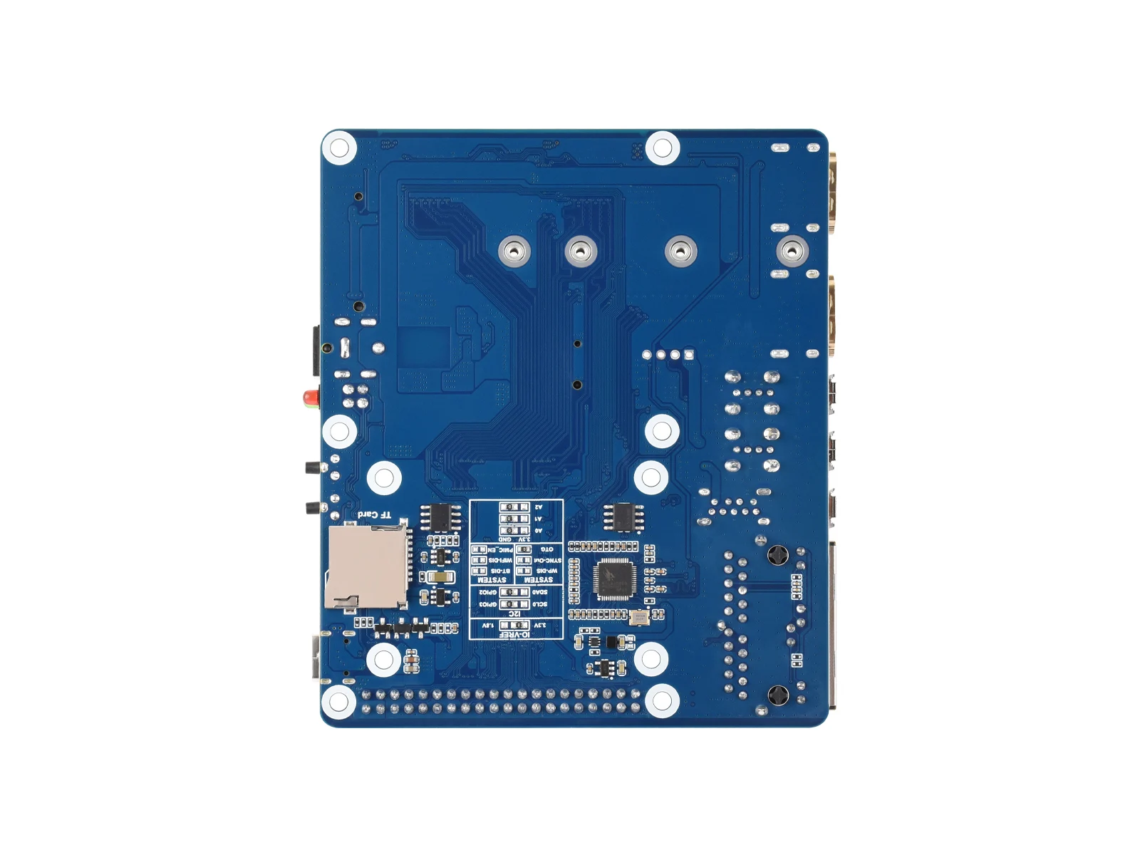 Raspberry Pi CM5 Dual LAN Board: 2.5G+1G Ethernet, Dual 4K HDMI/MIPI, USB 3.2, NVMe, 40-Pin GPIO, Wide Voltage 7-36V