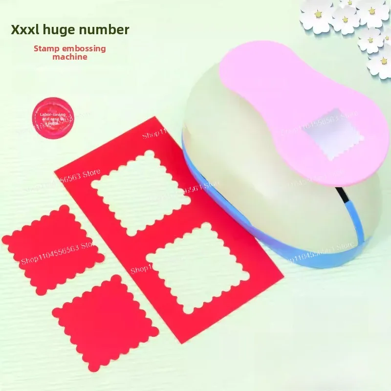 

New Arrival Craft Punch Embossing Machine - Stamp-Shape, Round Hole & Toothed Puncher for DIY Projects