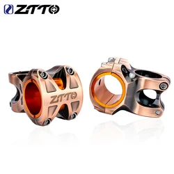 ZTTO MTB High-Strength Lightweight Bicycle Stem CNC Aluminum Alloy 0 Degree Rise DH AM Enduro For 35mm / 31.8mm Bike Handlebar