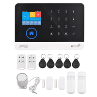 Alarm System for Home Burglar Security 433MHz WIFI+GSM Alarm Wireless WiFi Alarma Tuya Smart App Work US Plug