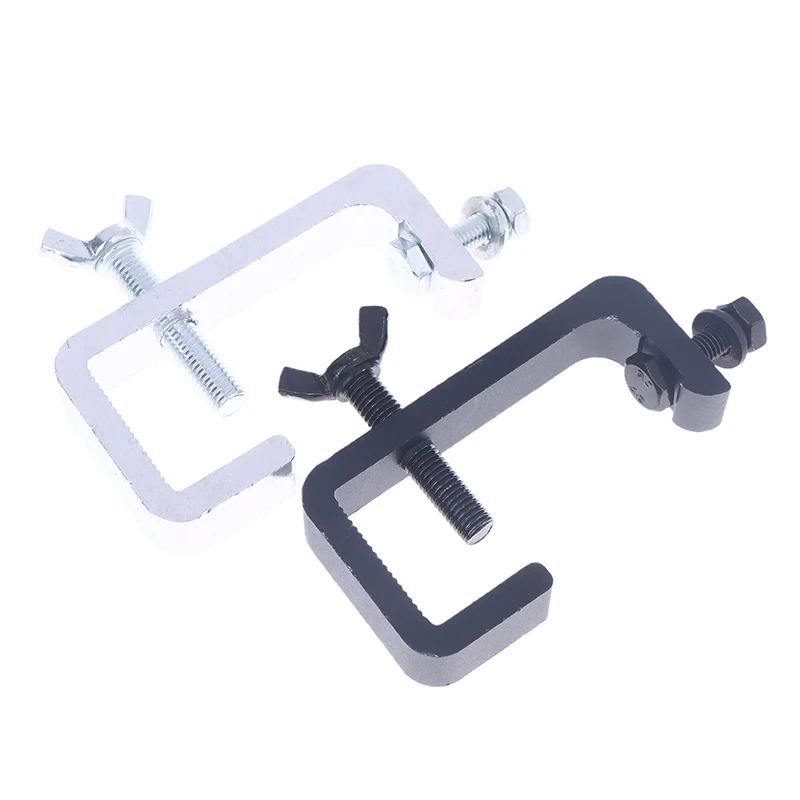 15-41mm Pipe Square Tubes Clamps Aluminum Alloy Clamp Truss Mounting Hooks For Stage Lighting Effects Fair Event Disco