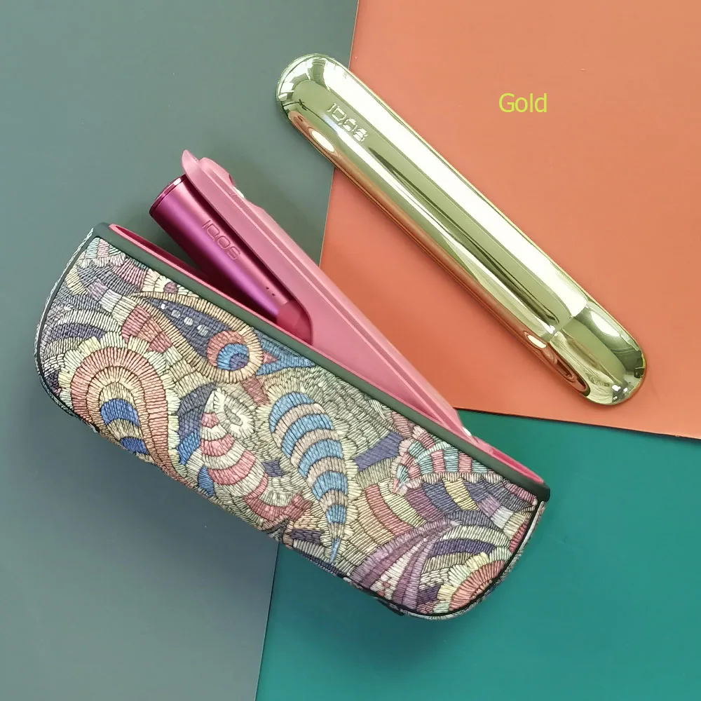 JINXINCHENG Case+ Door Cover for IQOS ILUMA Decoration Replaceable Door Cover for ICOS ILUMA E Cig for IQOS Accessories