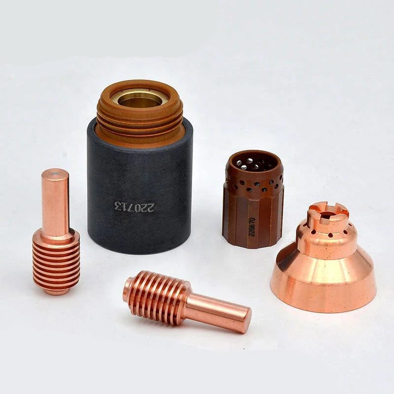 For Powermax45 Plasma torch ktis 220669 220671 220718 220674 220717 220713 220675 220670 Electrode Shield Cap Nozzle Ring