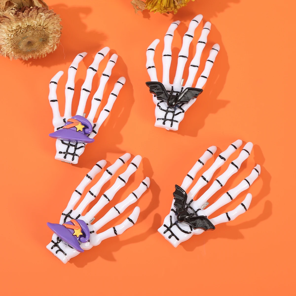 

4 шт./компл., заколка для волос в виде утконоса на Хэллоуин, пластиковые праздничные заколки для волос, заколки для волос, повязка на голову для женщин, заколки, головные уборы