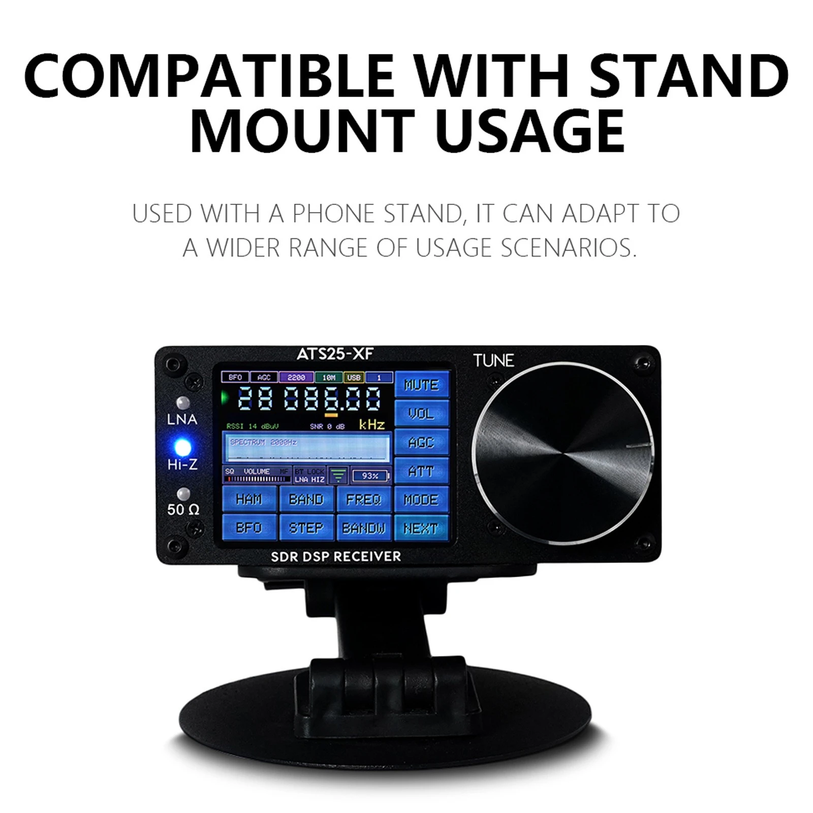 Suitable forATS25‑XF DSP Shortwave Radio, High‑Performance Full‑Band Radio Receiver